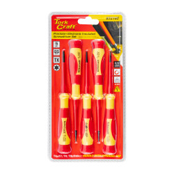 TORK CRAFT 5pc Precision Electronic Insulated Screwdriver Set