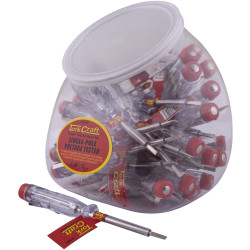 TORK CRAFT Electric Tester Screwdriver 30 Pcs Per Candy Jar