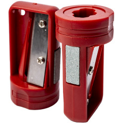 TORK CRAFT Carpenters Pencil Sharpener 2pc