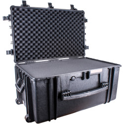 TORK CRAFT Hard Case 865x565x430mm Od With Foam Black Water & Dust Proof 764840