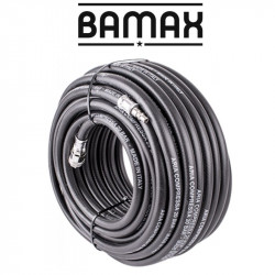 BAMAX Rubber Air Hose 8mmx30m W.quick Coupler Bx15813r30