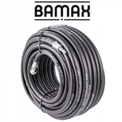 BAMAX Rubber Air Hose 10mmx30m W.quick Coupler
