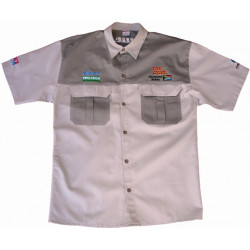 TORK CRAFT Vermont Mens Bush Shirt Khaki 100% Cotton Xl