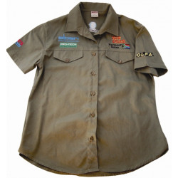 TORK CRAFT Vermont Mens Bush Shirt Khaki 100% Cotton 3xl
