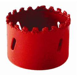 TORK CRAFT Hole Saw Carbide Grit 22mm - Red
