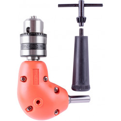 TORK CRAFT Angle Drive 3/8 X 24 W/10mm Chuck 90 Degree