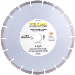 TORK CRAFT Diamond Blade Seg.230x22.23mm Metal Cutting