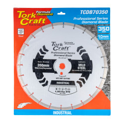 TORK CRAFT Diamond Blade Seg.350x25.4 Metal Cutting