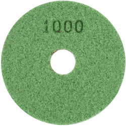 TORK CRAFT 100mm Diamond Wet Polishing Pad 1000 Grit Dark Green