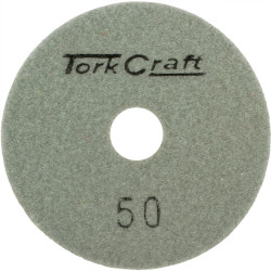 TORK CRAFT 100mm Diamond Polishing Pad 50 Grit Dry Use