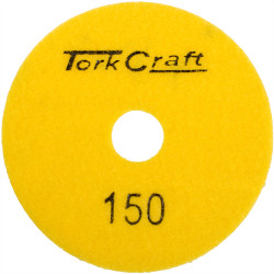 TORK CRAFT 100mm Diamond Polishing Pad 150 Grit Dry Use