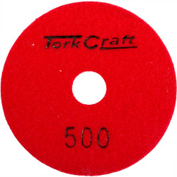 TORK CRAFT 100mm Diamond Polishing Pad 500 Grit Dry Use