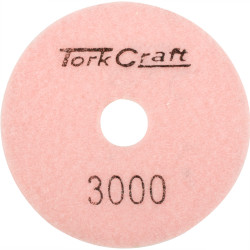 TORK CRAFT 100mm Diamond Polishing Pad 3000 Grit Dry Use
