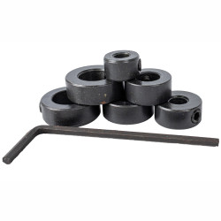 TORK CRAFT  TORK CRAFT 7pc Drill Stop Set (5.6.8.10.11.12mm) C/w Allen Key