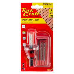 TORK CRAFT Decking Tool 10g Std Head Pre-drill & Countersink