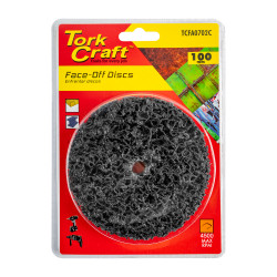 TORK CRAFT Face Off Disc 100mm Carded For A Drill