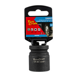 TORK CRAFT 22mm 1/2\' Drive 6pt Impact Socket