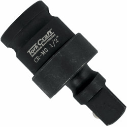 TORK CRAFT 1/2\'f X 1/2\'m Impact Adaptor Uni. Swivel