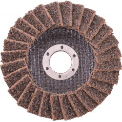 TORK CRAFT Flap Disc Non Woven 115x22 Coarse Yellow Tcfd