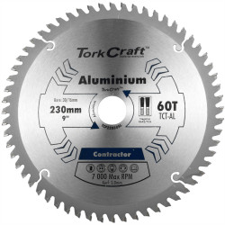 TORK CRAFT Blade Contractor Alum 230 X 60 30-16 Circular Saw Tct