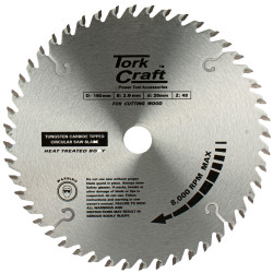 TORK CRAFT Blade Tct 190 X 48t 30/20/16 Tcg Positive Profesional Industrial