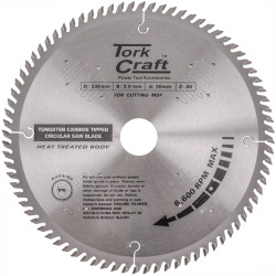 TORK CRAFT Blade Tct 230 X 80t 30/1/16 Tcg Positive Profesional Industrial