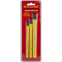 TORK CRAFT  TORK CRAFT Cold Chisel Set 3pc