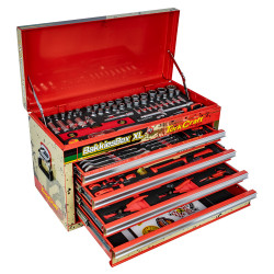 Top Tool Box 254pc 4 Drawer 660x310x380mm Pro Box Bakkies Xl