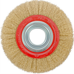 TORK CRAFT Wire Wheel Brush 150 X 25mm Bench Grinder Blister