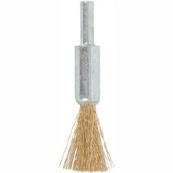 TORK CRAFT Wire End Brush 12mm X 6mm Shaft Blister