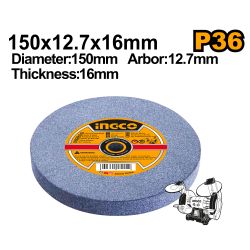 INGCO Grinding Wheel 36 Grit 150x12.7x20mm