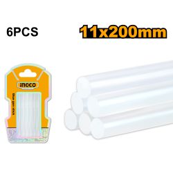 INGCO Glue Stick 11.2x200mm 6/card