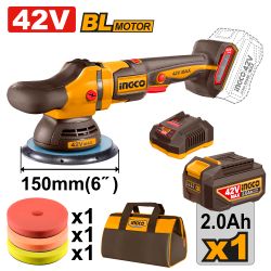 42v Ps+ C/l B/l Polisher 150mm + Assy Kit