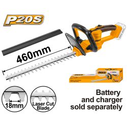 INGCO 20v Ps+ C/l Hedge Trimmer