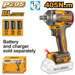 20v Ps+ C/l B/l I/wrench 405nm Incl Ass No B/c