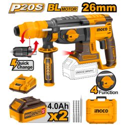 INGCO 20v Ps+ Rotary Hammer Kit