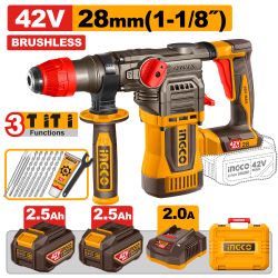 42v Ps+ C/l B/l R/hammer 0-900rpm + Ass Kit