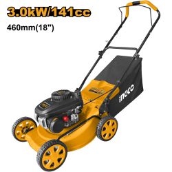 INGCO Lawn Mower Petrol, 3.0kw 141cc
