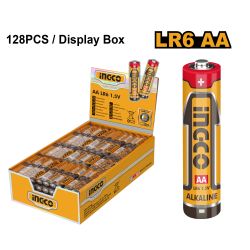 INGCO Battery Alkaline Aa 128 In Display Box