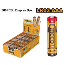 INGCO Battery Alkaline Aaa 300 In Display Box