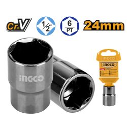 INGCO Socket Hex 1/2dr 6pt 24mm