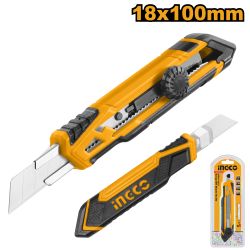 INGCO Knife 158mm S/off 18mm Rnd