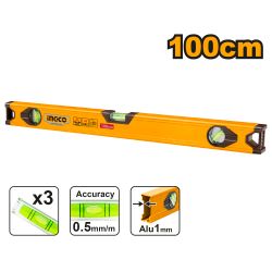 INGCO Level Aluminium 100cm 3 Vial
