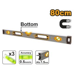 INGCO Level Alum With Magnet 80cm