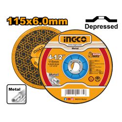 INGCO Disc Grind Steel115x6.0x22.2mm