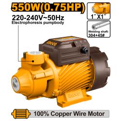 INGCO Pump 550w Max Flow 45l/min