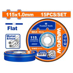 WADFOW Disc Cut Metal Set 115mmx1.0mm 15pcs