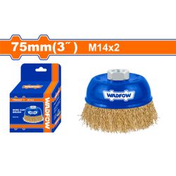 WADFOW Wire Cup Brush M14x2 75mm