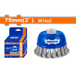 WADFOW Wire Cup Brush M14x2 75mm