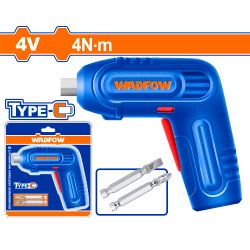 S/driver Cordless 4v 1/4 Inch 2pc Bit No Cable